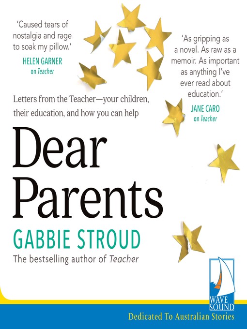 Cover image for Dear Parents